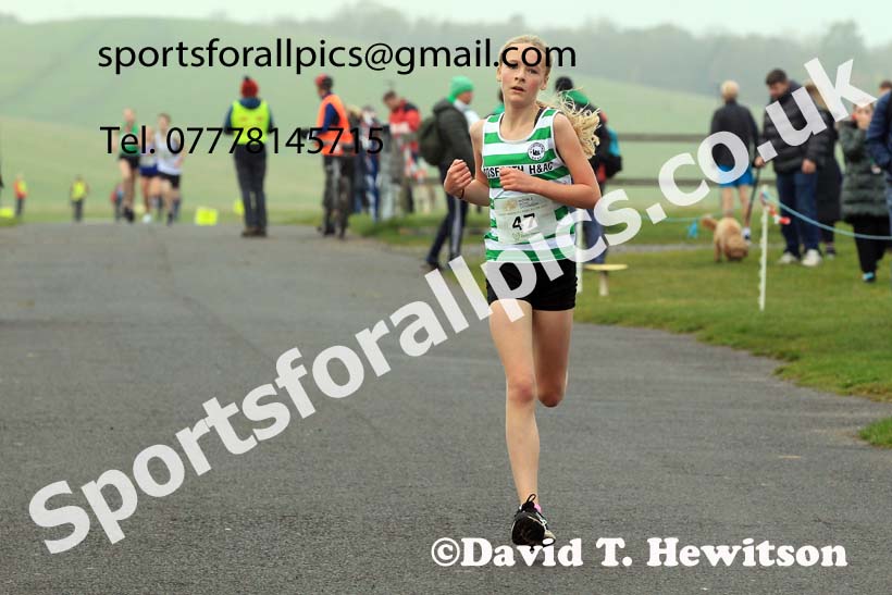 Boys and Girls Under-15s, 2022 Heaton Memorial 10k Road Race, Newcastle Town Moor.  Photo: David T. Hewitson/Sports for All Pics